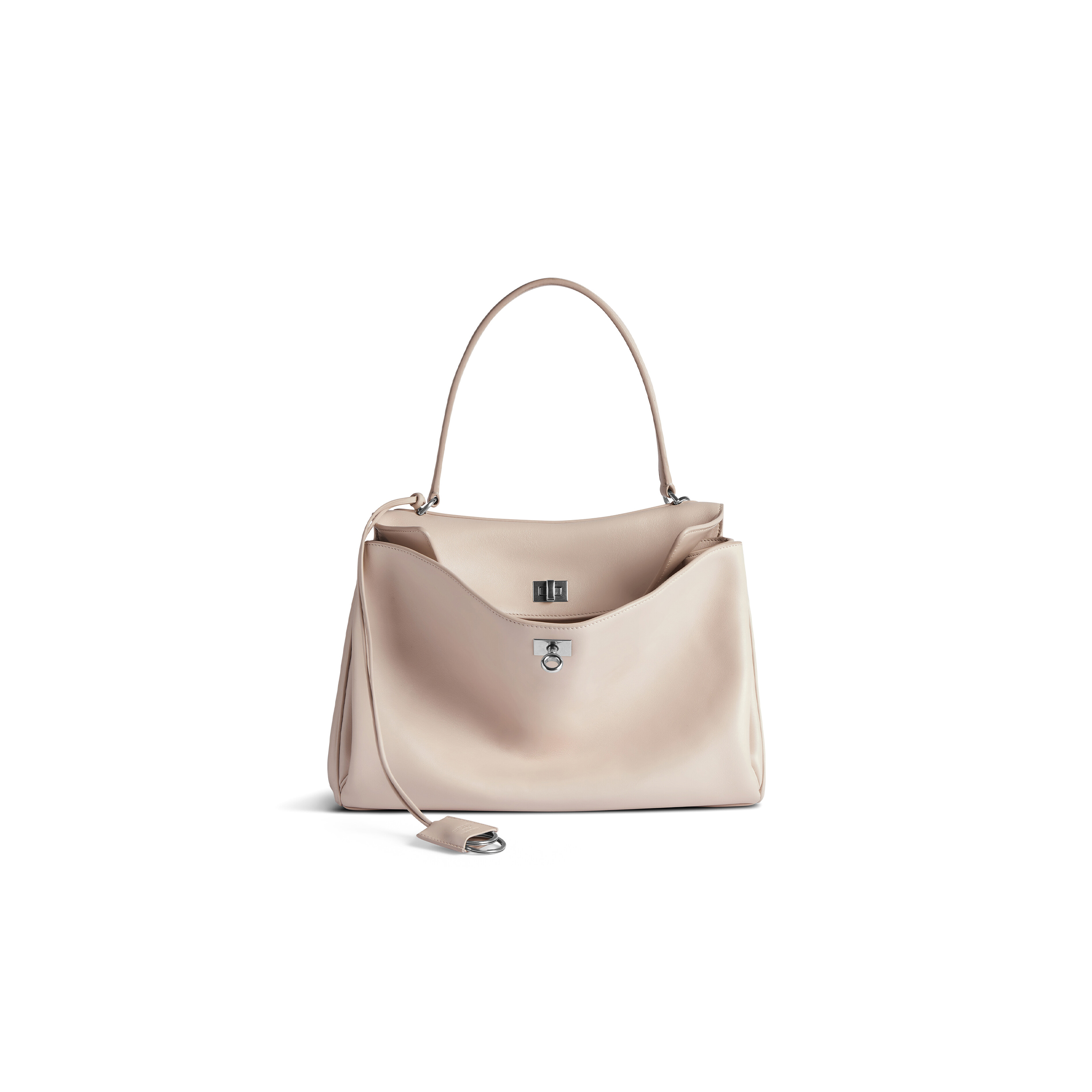 Ba*len*cia*ga women''s rodeo handbag medium in almond 7897722aa4u2910 (35*23.3*10.9cm)